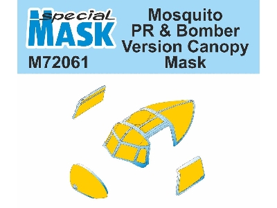 Mosquito Pr & Bomber Version Canopy Mask - image 1