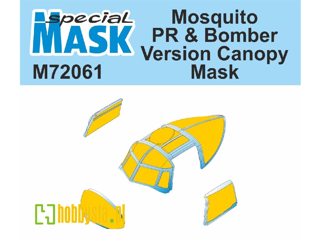 Mosquito Pr & Bomber Version Canopy Mask - image 1