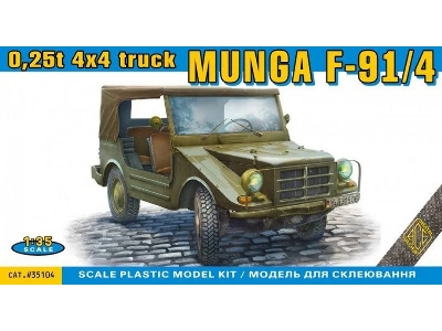 Dkw Munga F91/4 0.25t 4x4 Truck - image 1