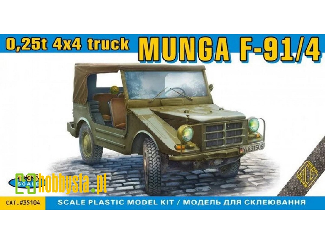 Dkw Munga F91/4 0.25t 4x4 Truck - image 1