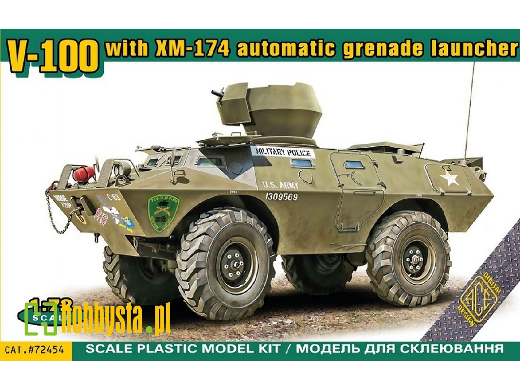 V-100 With Xm-174 Automatic Grenade Launcher - image 1