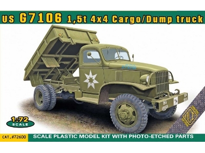 Us G7106 1,5t 4x4 Cargo/Dump Truck - image 1