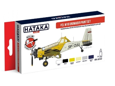 Htk-as122 Pzl M18 Dromader Paint Set - image 1