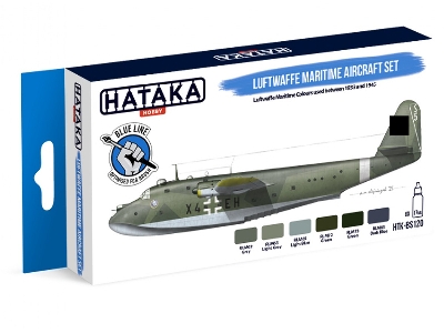 Htk-bs120 Luftwaffe Maritime Aircraft (1933-1945) Paint Set - image 1