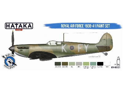 Htk-bs121 Royal Air Force (1938-1941) Paint Set - image 2