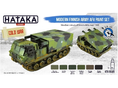 Htk-bs65 Modern Finnish Army Afv Paint Set - image 2