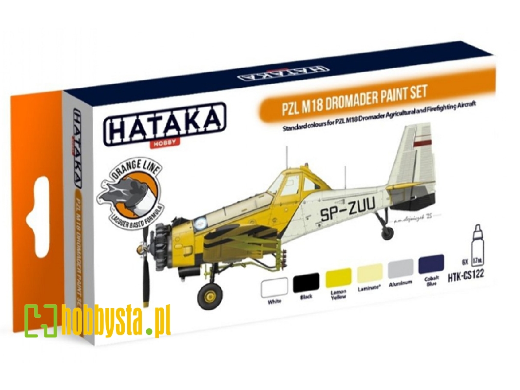 Htk-cs122 Pzl M18 Dromader Paint Set - image 1