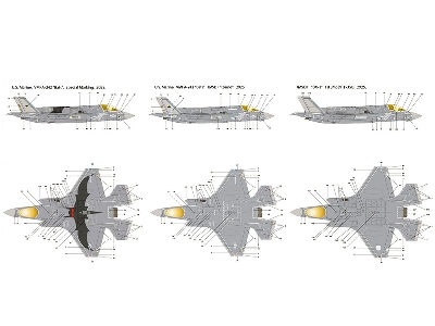 Lockheed Martin F-35 B Lightning Ii - Vmfa-242 "bats" Fighter Aircraft - image 3