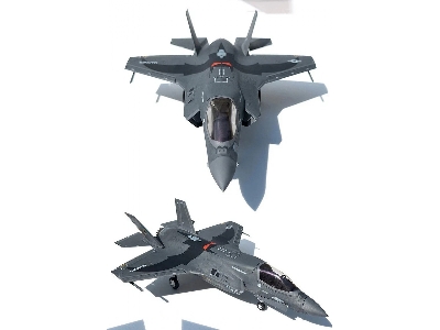 Lockheed Martin F-35 B Lightning Ii - Vmfa-242 "bats" Fighter Aircraft - image 7
