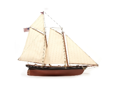 America 1851 Yacht Model Kit - America's Cup - image 1