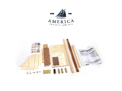 America 1851 Yacht Model Kit - America's Cup - image 10