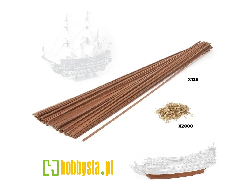 Le Soleil Royal - Mahogany Planking Pack - image 1