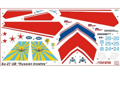 Su-27 UB - The Russian Knights Aerobatic team - image 2