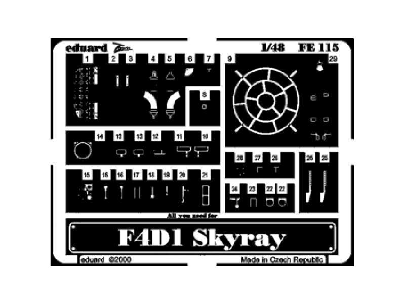 F4D-1 Skyray 1/48 - Tamiya - - image 1