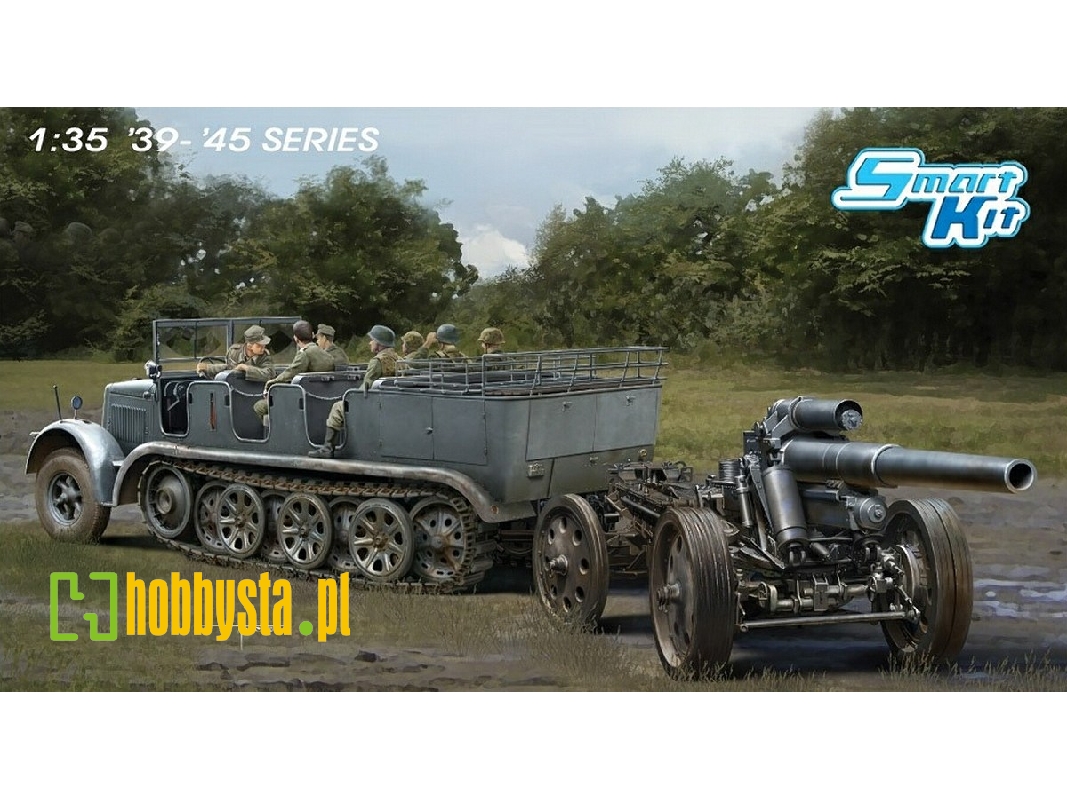 Sd.Kfz.7 8t Halftrack mit s.FH.18 15cm Howitzer (Combo Set) - image 1