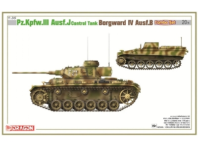 Pz.Kpfw.III Ausf.J Control Tank & Borgward IV Ausf.B - image 1