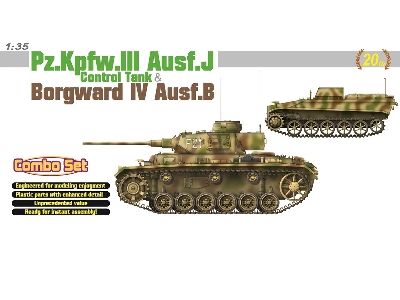 Pz.Kpfw.III Ausf.J Control Tank & Borgward IV Ausf.B - image 5
