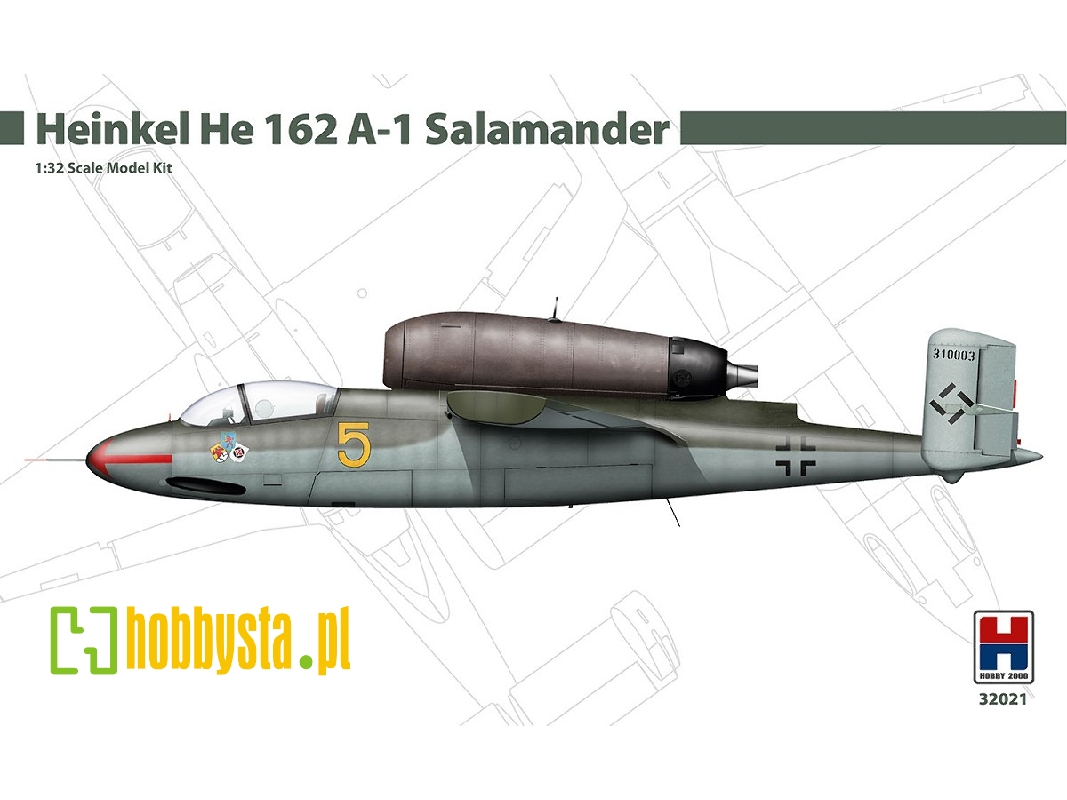 Heinkel He 162 A-1 Salamander - image 1