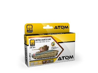 Atom-20768 Caunter British Camo Set - image 1