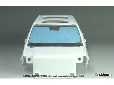 Hyundai Santa Fe Mx5 - Windows Mask Sheet / Logo Metal Sticker Set (For Academy Kits) - image 13