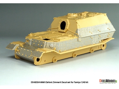 German Wwii Elefant - Zimmerit Coating Decal Set (For Tamiya Kits) - image 12
