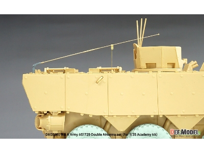Rok Army As1729 Antenna Double Set (For Academy Kits) - image 3