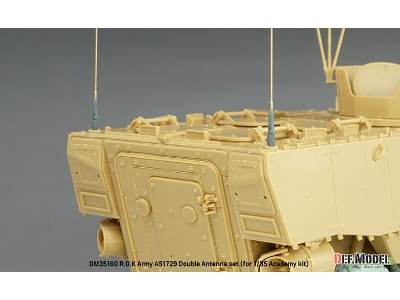 Rok Army As1729 Antenna Double Set (For Academy Kits) - image 4