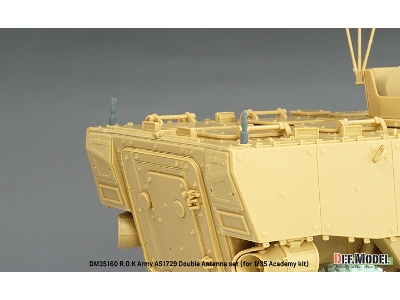 Rok Army As1729 Antenna Double Set (For Academy Kits) - image 5