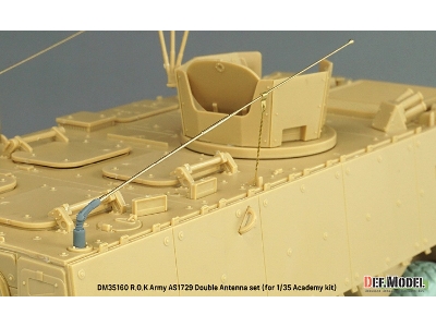 Rok Army As1729 Antenna Double Set (For Academy Kits) - image 6
