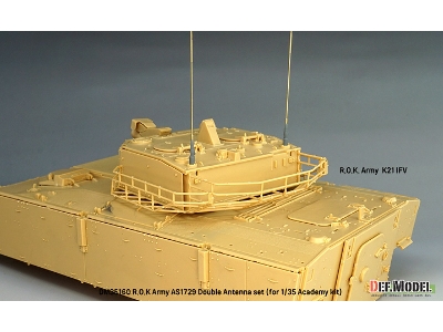 Rok Army As1729 Antenna Double Set (For Academy Kits) - image 11