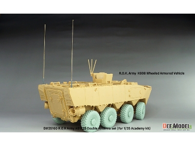 Rok Army As1729 Antenna Double Set (For Academy Kits) - image 12
