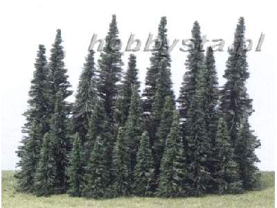 Drzewa - choinki - wys. 4-15 cm - 50 sztuk. - image 1