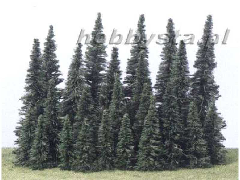 Drzewa - choinki - wys. 4-15 cm - 50 sztuk. - image 1