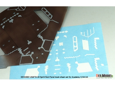 Usaf B-2 A Spirit - Ram Panel Mask Sheet Set (For Academy Kits) - image 4