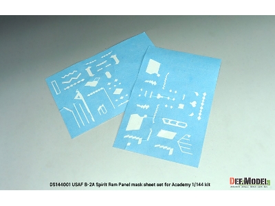 Usaf B-2 A Spirit - Ram Panel Mask Sheet Set (For Academy Kits) - image 5