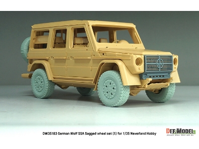 German Wolf Ssa - Sagged Wheel Set 2 (For Neverland Hobby Kits) - image 11