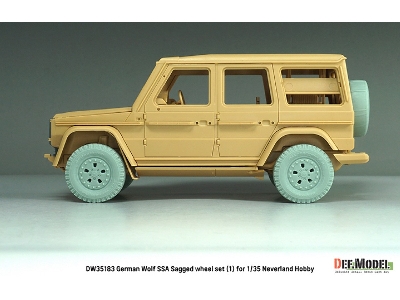 German Wolf Ssa - Sagged Wheel Set 2 (For Neverland Hobby Kits) - image 12