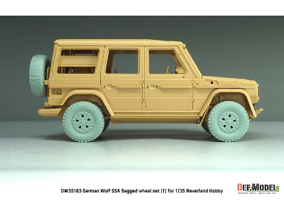 German Wolf Ssa - Sagged Wheel Set 2 (For Neverland Hobby Kits) - image 15