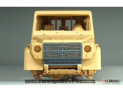 German Wolf Ssa - Sagged Wheel Set 2 (For Neverland Hobby Kits) - image 16