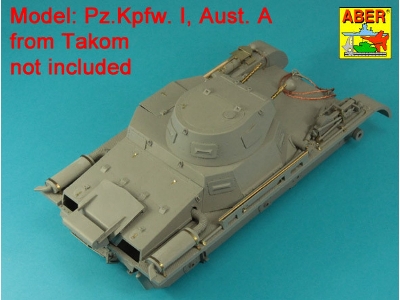 Pz.Kpfw. I, Ausf.A or Ausf.B (Sd.Kfz. 101) Tool & Equipment holders - image 4