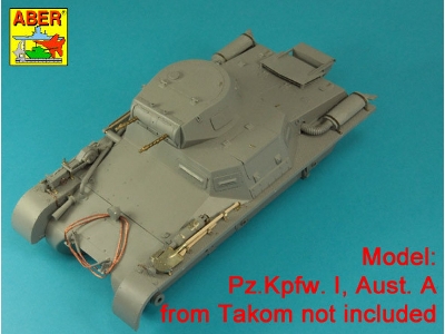 Pz.Kpfw. I, Ausf.A or Ausf.B (Sd.Kfz. 101) Tool & Equipment holders - image 6