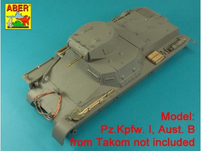 Pz.Kpfw. I, Ausf.A or Ausf.B (Sd.Kfz. 101) Tool & Equipment holders - image 21