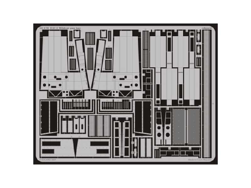 F4F-3 gun bay 1/32 - Trumpeter - image 1