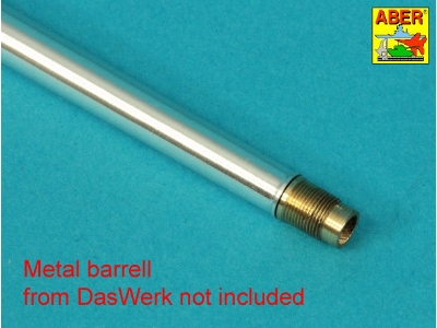 Early muzzle brake used on following German 7,5cmbarrels for: -PzKpfw.IV, Ausf. H early: -StuG.III, Ausf.G-early; PaK 40 early -