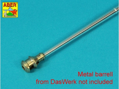 Early muzzle brake used on following German 7,5cmbarrels for: -PzKpfw.IV, Ausf. H early: -StuG.III, Ausf.G-early; PaK 40 early -