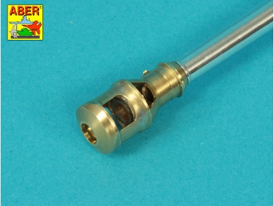 Early muzzle brake used on following German 7,5cmbarrels for: -PzKpfw.IV, Ausf. H early: -StuG.III, Ausf.G-early; PaK 40 early -