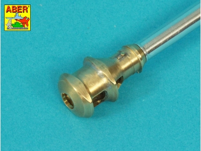 Early muzzle brake used on following German 7,5cmbarrels for: -PzKpfw.IV, Ausf. H early: -StuG.III, Ausf.G-early; PaK 40 early -