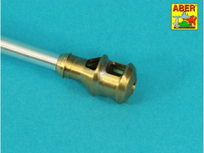 Early muzzle brake used on following German 7,5cmbarrels for: -PzKpfw.IV, Ausf. H early: -StuG.III, Ausf.G-early; PaK 40 early -