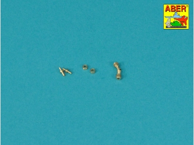 Set of barrel`s tips for two German machine guns MG 42 - image 1