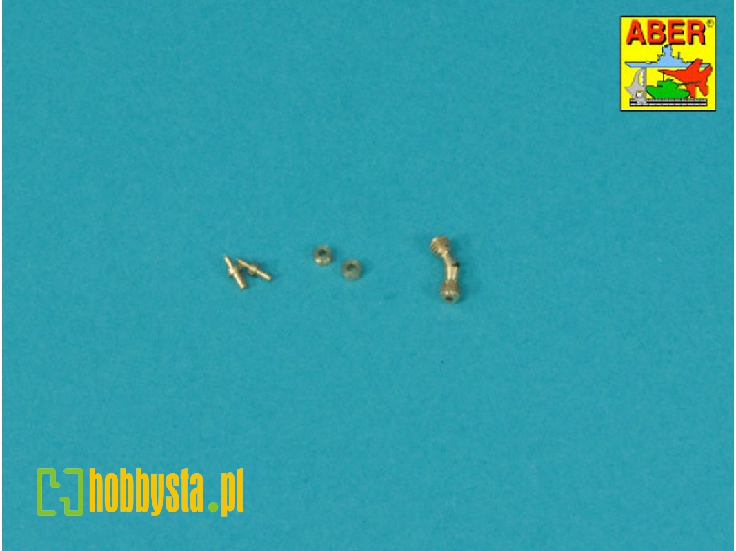 Set of barrel`s tips for two German machine guns MG 42 - image 1